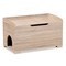 Baxton Studio Mariam ModernOak Finished Wood Cat Litter Box Cover House 194-11763-ZORO - alternate 7